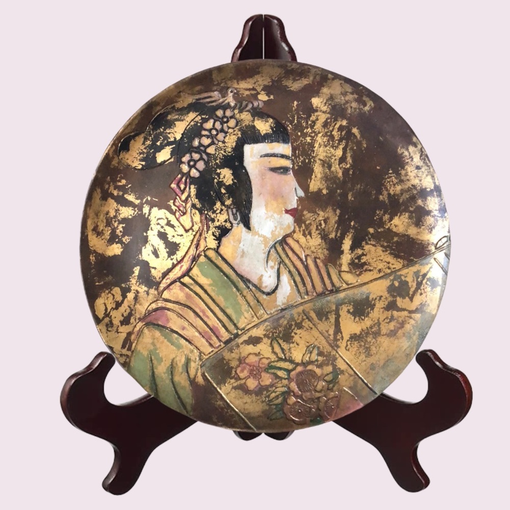 Oriental Decorative Plate
